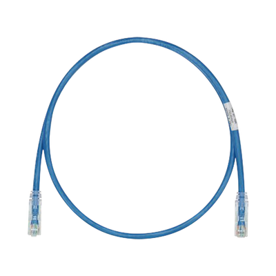 Cable de Parcheo TX6, UTP Cat6, 24 AWG, CM, Color Azul, 7ft