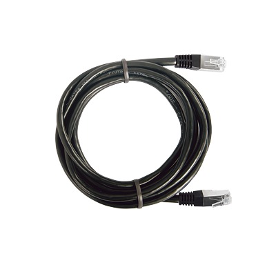 Cable de Parcheo FTP Cat6 - 1.0m. - Negro 