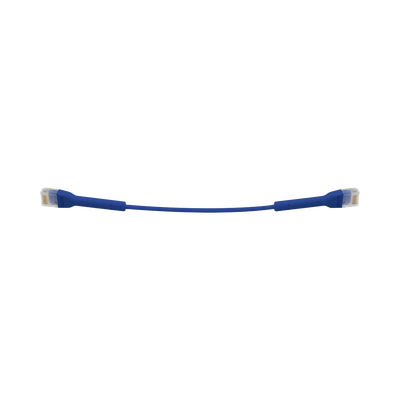 UniFi Ethernet Patch Cable Cat6 de 22 cm, color azul