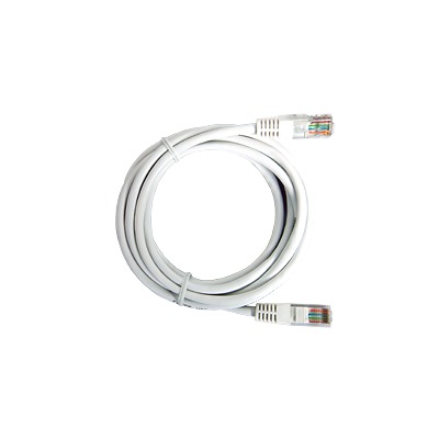 Cable de parcheo UTP Cat6 - 3.0 m - blanco