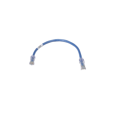 Cable de Parcheo TX6, UTP Cat6, 24 AWG, CM, Color Azul, 1ft