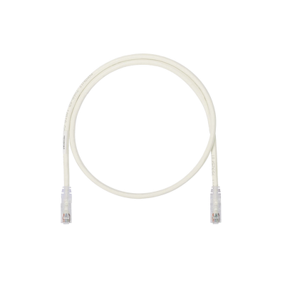 Cable de Parcheo UTP, Cat6A, 24 AWG, CM, Color Blanco, 3ft