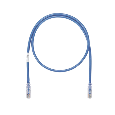 Cable de Parcheo UTP, Cat6A, 24 AWG, CM, Color Azul, 17ft