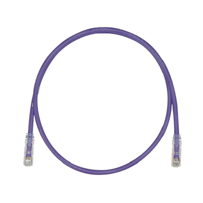 Cable de Parcheo TX6, UTP Cat6, 24 AWG, CM, Color Violeta, 8 Metros