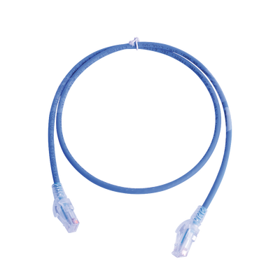 (MC5-10-06B) PATCH CORD RJ45 5E UTP T568B CM AZUL SIN BOTA 10F BULK