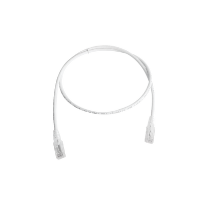 (MC5-05-02B) PATCH CORD RJ45 5E UTP T568B CM BLANCO SIN BOTA 5F BULK