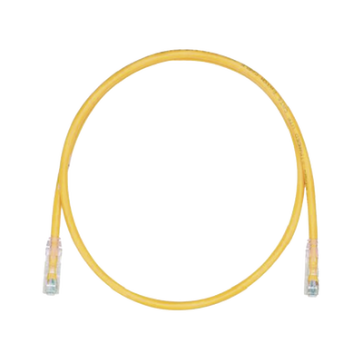 Cable de Parcheo TX6, UTP Cat6, 24 AWG, LSZH, Color Amarillo, 8 metros