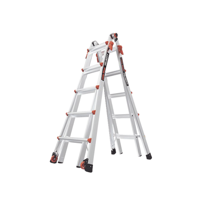 Escalera Multi-Posiciones de 6.7 m (22) para Suelos Inclinados o con Desniveles. 