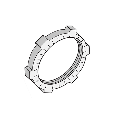 Contratuerca Metálica Zamac de 3/4" (19 mm)