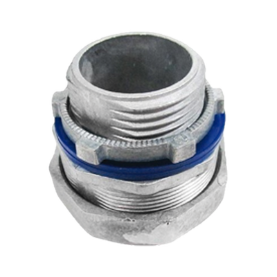 Conector Recto para tubo tipo Liquidtight de 1/2" (13 mm). 