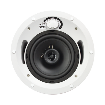 Altavoz comercial de 2 vías | 70V /100V | 8 Ohms | montaje en techo | woofer de 6.5 in | 60 Watts |