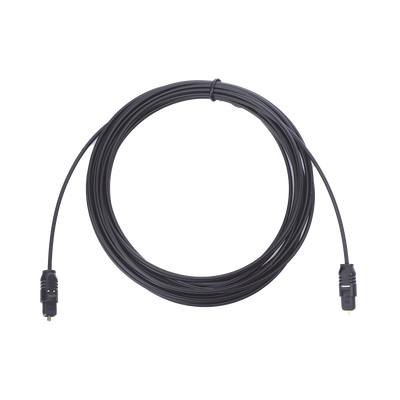 Cable Toslink de Fibra Óptica de 4.6m | Ideal para Mandar Audio Digital para Sistemas de Alta Calida | Compatible con Amplificadores VSSL 