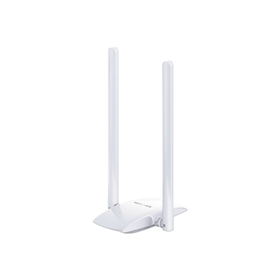 Adaptador inalámbrico N de 300 Mbps 2.4 GHz, 2 antenas externas 