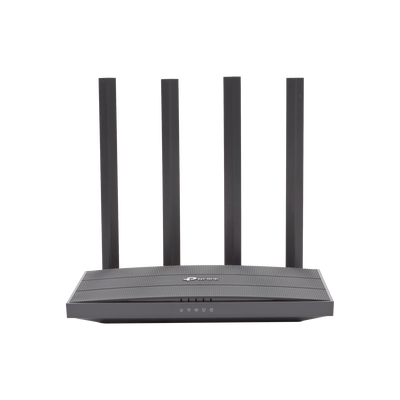 Router inalámbrico AC 1200 doble banda 1 puerto WAN 10/100/1000 Mbps Y  4 puertos LAN 10/100/1000 Mbps