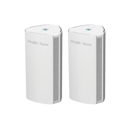 (2PACK) Home Router inalámbrico MESH WI-FI 6 2x2 doble banda 1 puerto WAN Gigabit y 2 puertos LAN Gigabit