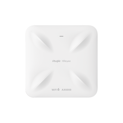 Punto de Acceso con doble puerto multi-gigabit 2.5G Wi-Fi 6 Interior en Techo hasta 5.9 Gbps, doble banda 802.11 AX6000 MU-MIMO 4x4