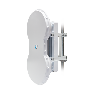 Radio de Backhaul de alta capacidad full duplex con antena integrada de 23 dBi, con tecnología airFiber hasta 1.2 Gbps, 5 GHz (5725 - 6200 MHz)