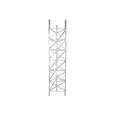 Tramo de Torre de 3 m x 60 cm de Ancho (Tubo 1-1/4" Ced. 30), Galvanizado por Inmersión en Caliente, Hasta 99 m de Elevación.