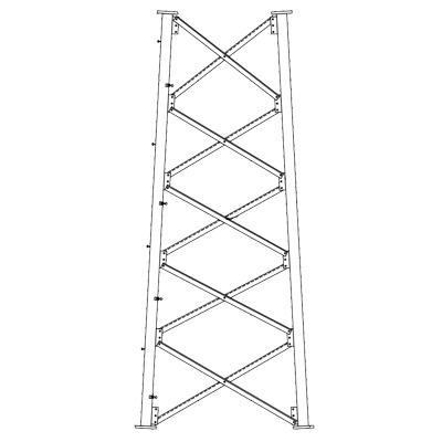 Sección 6 Base para Torre Autosoportada línea SSV (Código de Fábrica: 6N62)