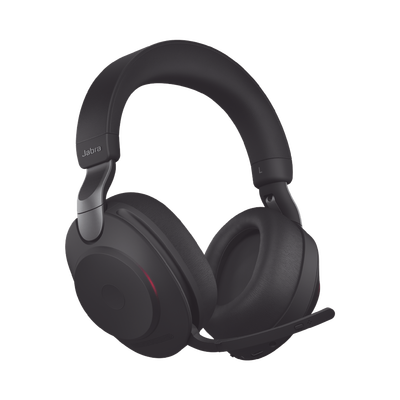 Jabra Evolve2 85, Auricular stereo versión UC con cancelación de ruido activa, dongle USB-A indicador de ocupado (Busylight)(28599-989-999)