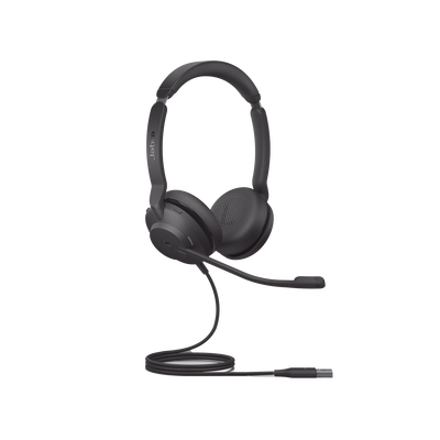 Jabra Evolve2 30SE, Auricular stereo versión MS con aislamiento de ruido, indicador de ocupado (Busylight) (23189-999-979)