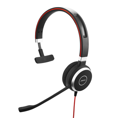 Jabra Evolve 40 Mono con conexión USB / 3.5 mm indicador de ocupado y cancelación de ruido (6393-823-109)