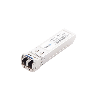 Transceptor SFP+ (Mini-Gbic) / Monomodo / 10 Gbps de velocidad / Conectores LC Dúplex / Hasta 3 km de Distancia