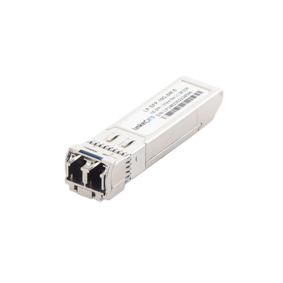 Transceptor SFP+ (Mini-Gbic) / Monomodo / 10 Gbps de velocidad / Conectores LC Dúplex / Hasta 5 km de Distancia