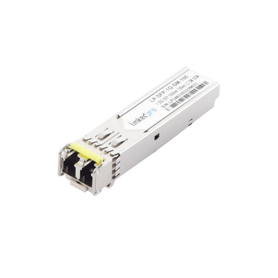 Transceptor SFP (Mini-Gbic) / Monomodo / 1.25 Gbps de velocidad / Conectores LC Dúplex / Hasta 100 km de Distancia