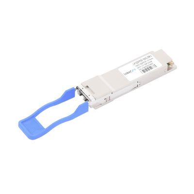 Transceptor QSFP28 (Mini-Gbic) / Monomodo / 100 Gbps de velocidad / Conectores LC Dúplex / Hasta 2 km de Distancia