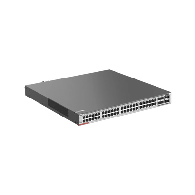 Switch Core PoE 802.3bt 1,600W Capa 3 Multi-Gigabit 48 puertos 5Gb/2.5Gb/1Gb/100M, 4 puertos fibra SFP28 25Gb y 2 puertos fibra QSFP+ 40Gb