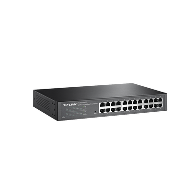 Switch Gigabit no administrable de 24 puertos 10/100/1000 Mbps para escritorio/rack