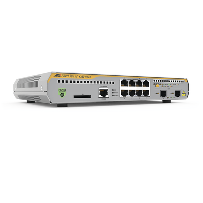 Switch Administrable Capa 3, 8 puertos 10/100/1000 Mbps + 2 puertos SFP Gigabit