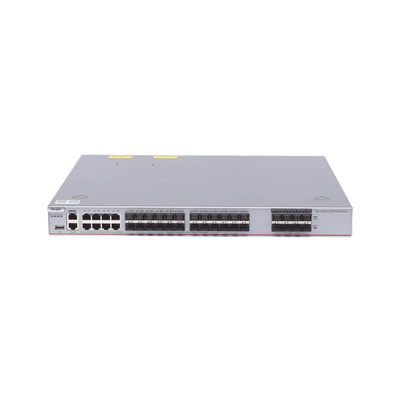 Switch Core Administrable Capa 3 con 8 puertos Gigabit, 24 SFP y 8 SFP+ Combo para fibra 10Gb, gestión gratuita desde la nube.