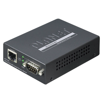 Convertidor de Medios de RS-232/ RS-422/ RS-485 a Fast Ethernet, Administración Web, SNMP y Telnet