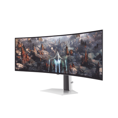 Monitor Gamer 49" Odyssey OLED Dual QHD 5120x 1440 / Relacion 32:9 / HDMI/DP/USB Hub / Actualizacion 240Hz / tiempo de respuesta 0.03ms /AMD FreeSync Premium Pro