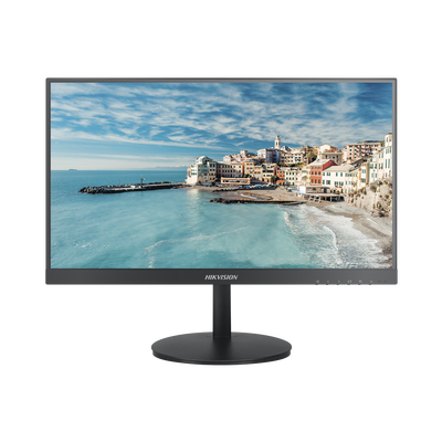 Monitor LED Full HD de 21.5" / Ideal para Oficina y Hogar / Uso 24-7 / Entrada HDMI-VGA / Compatible con Montaje VESA