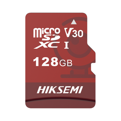 Memoria microSD / Clase 10 de 128 GB / Especializada Para Videovigilancia (Uso 24/7) / Compatibles con cámaras HIKVISION y Otras Marcas / 95 MB/s Lectura / 50 MB/s Escritura