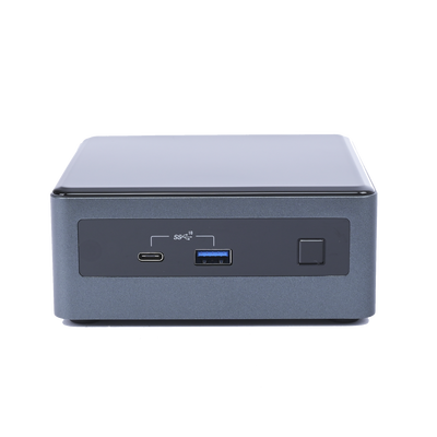 NUC / Intel / Mini PC Performance / Core i3 / 10a Generación / 1 X HDMI / 3 X USB / 1 X USB-C / WiFi 6 / Bluetooth / Memoria RAM, S.O y SSD o HDD No Incluido / Incluye Fuente