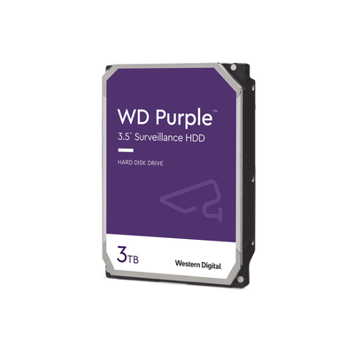 Disco Duro PURPLE de 3TB / 3 AÑOS DE GARANTÍA / Para Videovigilancia