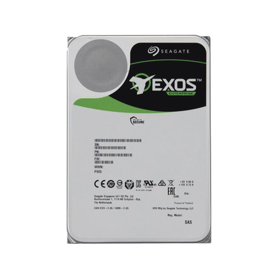 Disco Duro 3.5" 10TB Exos / 7200 RPM / SAS / Alto Rendimiento / Recomendado para DS-A82024D