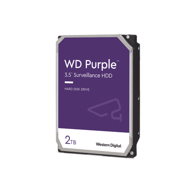 Disco Duro PURPLE de 2TB / 3 AÑOS DE GARANTÍA / Para Videovigilancia