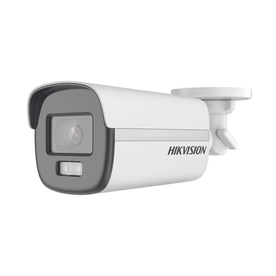 Bala TURBOHD 2 Megapixel (1080p) / Imagen a color 24/7 / Lente 3.6 mm / METAL / Luz Blanca 40 mts / Exterior IP67 / TVI-AHD-CVI-CVBS / dWDR