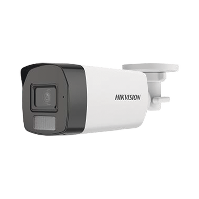 Bala TURBOHD 3K HIBRIDA B/N - Color VU / IR 40 MTS / Lente 2.8 mm / Luz Blanca 40 mts / Exterior IP67 / Microfono Interconstruido / dWDR