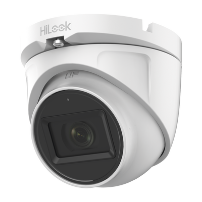 Turret TURBOHD 2 Megapixel (1080p) / Gran Angular 106° / Lente 2.8 mm / Audio por Coaxitron / 30 mts IR EXIR / Exterior IP66 / 4 Tecnologías / dWDR