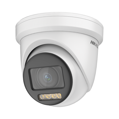 Turret TURBOHD 2 Megapixeles (1080p) / Imagen a color 24/7 / Lente Mot. 2.8-12 mm / Luz Blanca 40 mts / Exterior IP68 / WDR 130 dB