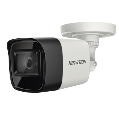 Bala TURBOHD 4K (8 Megapixel) / Gran Angular 102° / Lente 2.8 mm / Exterior IP67 / IR EXIR 30 mts / dWDR