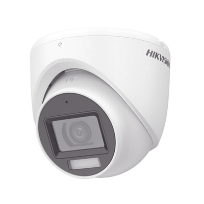 Turret TURBOHD 3K / Lente 2.8 mm / Dual Light (30 mts IR + 20 mts Luz Blanca) / Exterior IP67 / Micrófono Integrado / dWDR / 4 Tecnologias