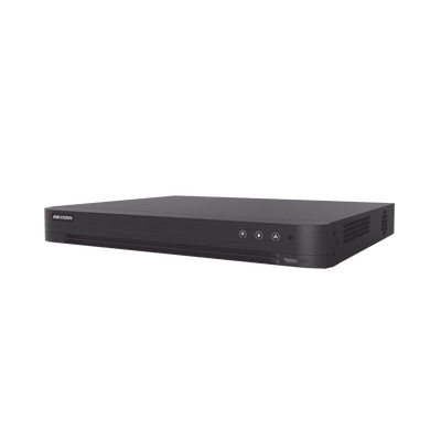 DVR 32 Canales TurboHD + 2 Canales IP / 2 Megapixel (1080p) Lite / Acusense (Evita Falsas Alarmas) / Audio por Coaxitron / H.265+ / Salida de Video en Full HD