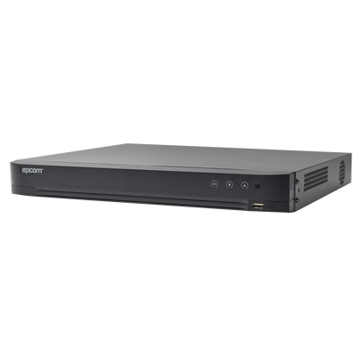 DVR 8 Canales TurboHD + 4 Canales IP/ 4 Megapixel/ Acusense/ 1 Bahía de Disco Duro / 1 Canal de Audio / Videoanálisis